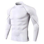 Camiseta Deportiva de Compresión para Hombre — Manga Larga, Gym y Running GooseBay
