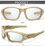 Trendy Style Photochromic Sunglasses For Men Women Outdoor Mtb Bicycle Cycling Runnging Eyewear Sports Bike Windproof Goggles GooseBay