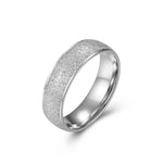 Anillo Minimalista de Titanio para Mujer — Oro Rosa y Plata, Boda y Diario GooseBay