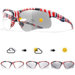 Trendy Style Photochromic Sunglasses For Men Women Outdoor Mtb Bicycle Cycling Runnging Eyewear Sports Bike Windproof Goggles GooseBay