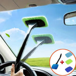 Limpiacristales para Coche con Mango Largo — Limpieza Interior de Parabrisas GooseBay