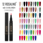 Esmalte de Uñas en Gel UV Semipermanente — 68 Colores, Base y Top Coat GooseBay