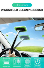 Limpiacristales para Coche con Mango Largo — Limpieza Interior de Parabrisas GooseBay