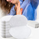 10-50pc Underarm Pad Summer Underarm Anti Perspiration Sweat Ultra-thin Pad Disposable Armpit Absorb Sweat Shield Breathable Pad GooseBay