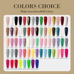 Esmalte de Uñas en Gel UV Semipermanente — 68 Colores, Base y Top Coat GooseBay