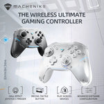 Machenike Gamepad Wireless Gaming Controller G5 Pro Elite Hall Trigger Joystick Mecha-Tactile Buttons For Switch PC Android IOS GooseBay