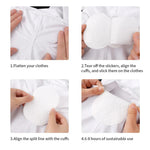 10-50pc Underarm Pad Summer Underarm Anti Perspiration Sweat Ultra-thin Pad Disposable Armpit Absorb Sweat Shield Breathable Pad GooseBay
