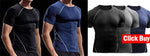 Camiseta Deportiva de Compresión para Hombre — Manga Larga, Gym y Running GooseBay