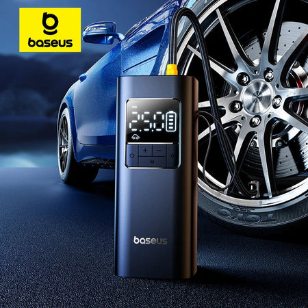 Compresor de Aire Portátil para Coche — Eléctrico Digital Inalámbrico