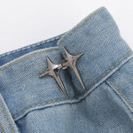 Clips Ajustadores de Cintura para Pantalones — Botón Metálico sin Agujeros GooseBay