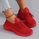 Zapatillas Planas de Malla Transpirable para Mujer — Casual y Deportivas GooseBay