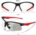 Trendy Style Photochromic Sunglasses For Men Women Outdoor Mtb Bicycle Cycling Runnging Eyewear Sports Bike Windproof Goggles GooseBay