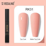 Esmalte de Uñas en Gel UV Semipermanente — 68 Colores, Base y Top Coat GooseBay