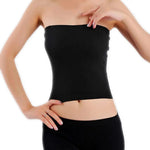 Women Boob Tube Top Solid Color Short Strapless Bandeau Tank Top Sexy Seamless Bralette Womens Underwear Summer Girls Tube Tops GooseBay