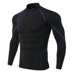 Camiseta Deportiva de Compresión para Hombre — Manga Larga, Gym y Running GooseBay