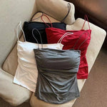 Top Halter para Mujer — Estilo Coreano con Sujetador Integrado GooseBay