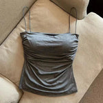 Top Halter para Mujer — Estilo Coreano con Sujetador Integrado GooseBay