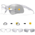 Trendy Style Photochromic Sunglasses For Men Women Outdoor Mtb Bicycle Cycling Runnging Eyewear Sports Bike Windproof Goggles GooseBay