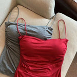 Top Halter para Mujer — Estilo Coreano con Sujetador Integrado GooseBay