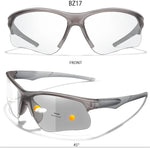 Trendy Style Photochromic Sunglasses For Men Women Outdoor Mtb Bicycle Cycling Runnging Eyewear Sports Bike Windproof Goggles GooseBay