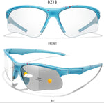 Trendy Style Photochromic Sunglasses For Men Women Outdoor Mtb Bicycle Cycling Runnging Eyewear Sports Bike Windproof Goggles GooseBay