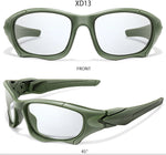 Trendy Style Photochromic Sunglasses For Men Women Outdoor Mtb Bicycle Cycling Runnging Eyewear Sports Bike Windproof Goggles GooseBay