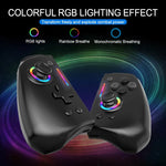 LinYuvo KS42 Meteor Light Wireless Joy-pad with 8 Color RGB Lights for Switch/Lite/OLED, with Programmable,,Turbo & Vibration GooseBay