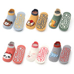 Calcetines de Algodón para Niños — Pack de 6 Pares con Dibujos de Animales GooseBay