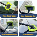 Limpiacristales para Coche con Mango Largo — Limpieza Interior de Parabrisas GooseBay