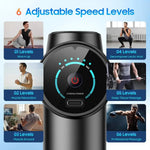 2026 New Fascia Gun Deeply Relieves Muscle Soreness Fitness and Relaxation Equipment LED Touch Screen 6Massage Head Gifts GooseBay
