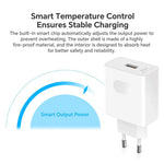 Cargador USB Carga Rápida 66W 6A — Compatible con Huawei y USB-C GooseBay