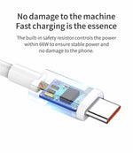 Cargador USB Carga Rápida 66W 6A — Compatible con Huawei y USB-C GooseBay