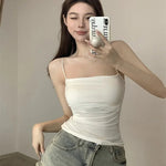 Top Halter para Mujer — Estilo Coreano con Sujetador Integrado GooseBay