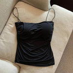 Top Halter para Mujer — Estilo Coreano con Sujetador Integrado GooseBay