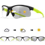 Trendy Style Photochromic Sunglasses For Men Women Outdoor Mtb Bicycle Cycling Runnging Eyewear Sports Bike Windproof Goggles GooseBay