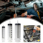 Jeringa Extractora de Aceite Reutilizable con Escala — Bomba de Vacío para Motor GooseBay