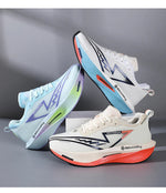 Running Shoes Carbon Board Speciality Marathon Men Sports Breathable Lightweight Women's Comfortable Athletic Nonskid Sneakers GooseBay