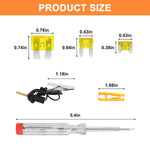 Kit de 310 Fusibles para Coche y SUV — Con 2 Comprobadores y 2 Extractores GooseBay