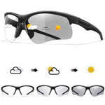 Trendy Style Photochromic Sunglasses For Men Women Outdoor Mtb Bicycle Cycling Runnging Eyewear Sports Bike Windproof Goggles GooseBay
