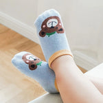 Calcetines de Algodón para Niños — Pack de 6 Pares con Dibujos de Animales GooseBay