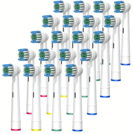 Cabezales de Repuesto Compatibles con Oral-B Braun — Pack de 4, 12 o 20 unidades