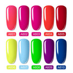 Esmalte de Uñas en Gel UV Semipermanente — 68 Colores, Base y Top Coat GooseBay