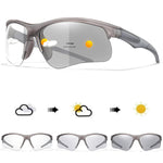 Trendy Style Photochromic Sunglasses For Men Women Outdoor Mtb Bicycle Cycling Runnging Eyewear Sports Bike Windproof Goggles GooseBay
