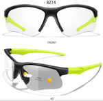 Trendy Style Photochromic Sunglasses For Men Women Outdoor Mtb Bicycle Cycling Runnging Eyewear Sports Bike Windproof Goggles GooseBay