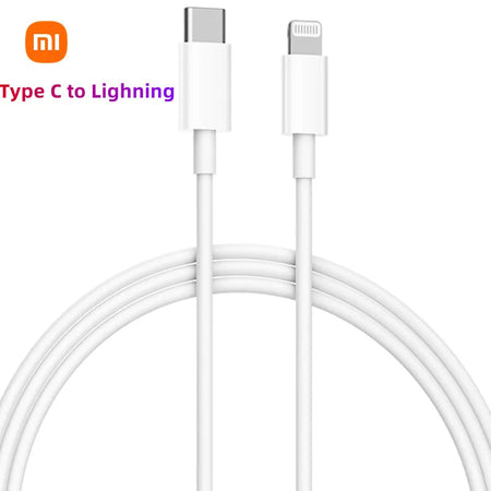 Cable Carga Rápida USB-C a Lightning 20W — Para iPhone 14, 13, 12, 11 y iPad