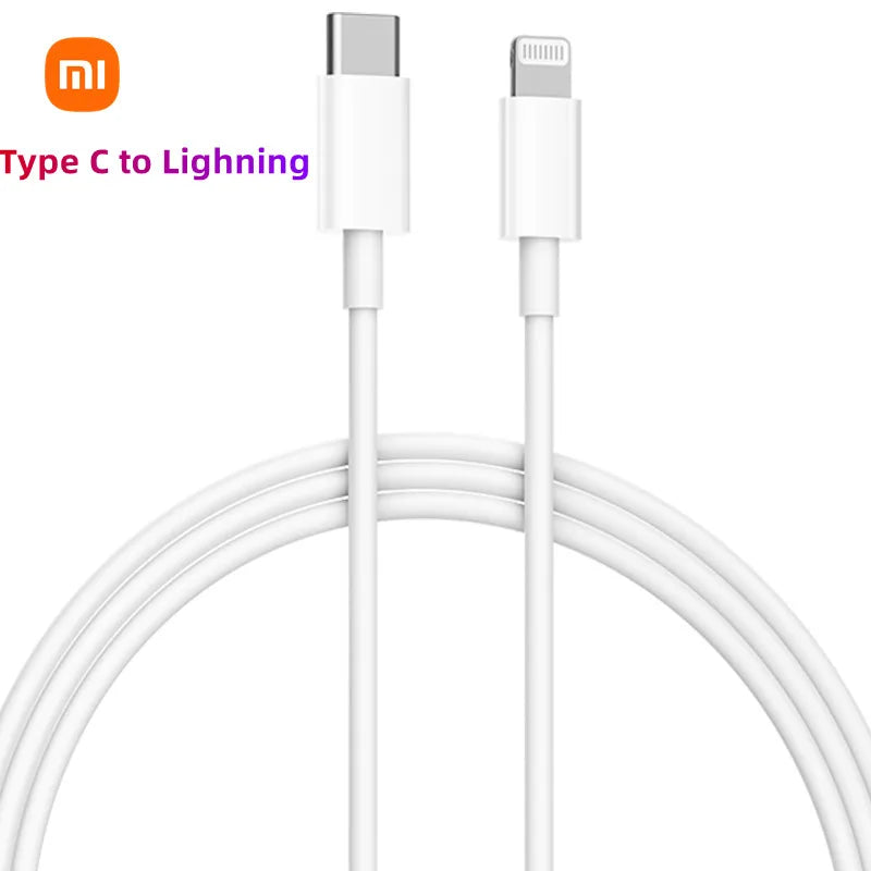 Cable Carga Rápida USB-C a Lightning 20W — Para iPhone 14, 13, 12, 11 y iPad