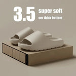 Coconut Slippers Cloud Thick-soled Sandals Summer Fashion Soft Bottom Beach Men Slippers Women's Sandals  EVA Slides GooseBay