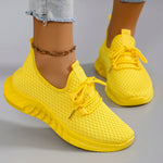 Zapatillas Planas de Malla Transpirable para Mujer — Casual y Deportivas GooseBay