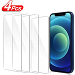 Protector de Pantalla de Cristal Templado para iPhone — Pack de 4 unidades GooseBay