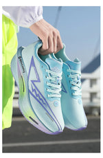 Running Shoes Carbon Board Speciality Marathon Men Sports Breathable Lightweight Women's Comfortable Athletic Nonskid Sneakers GooseBay